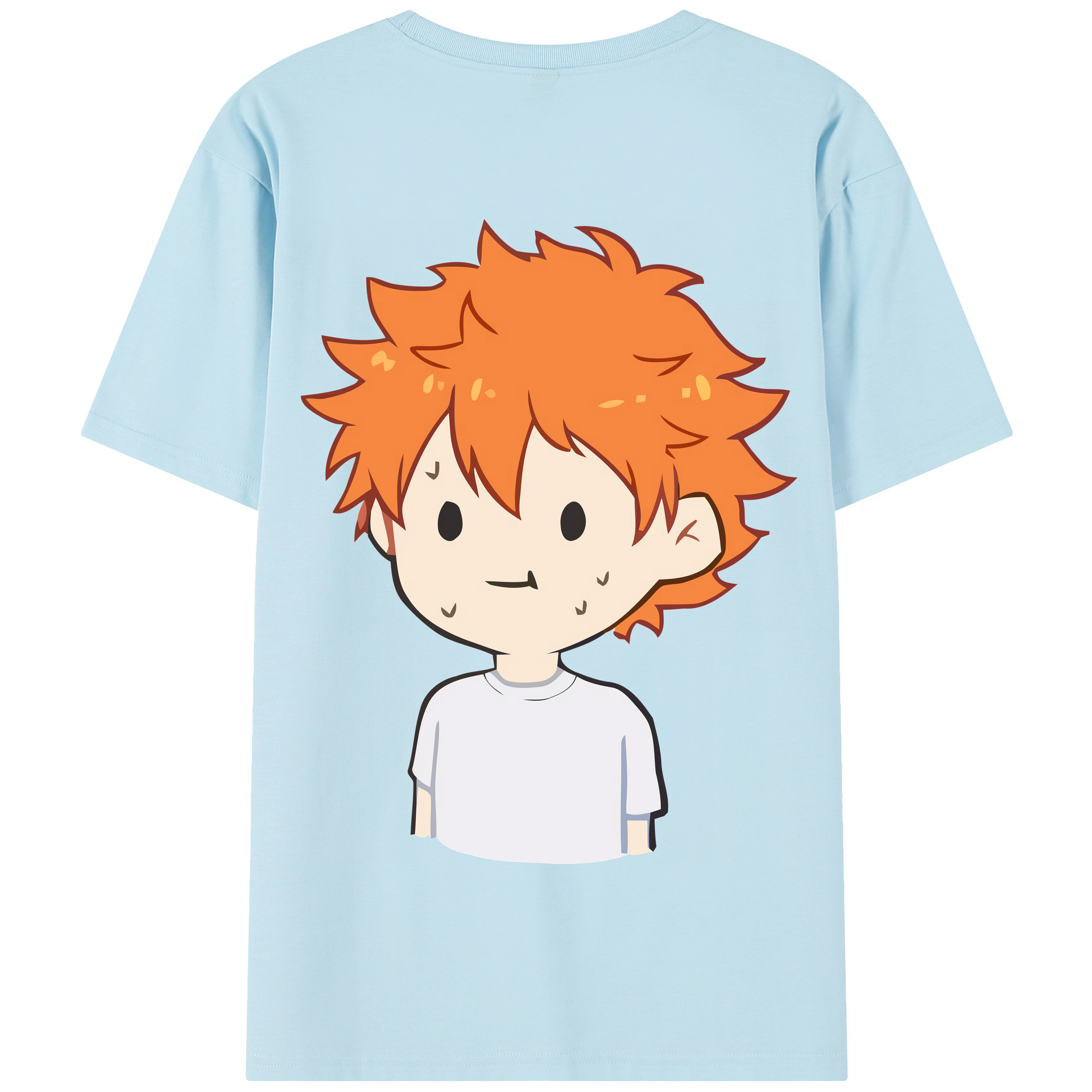 （画像用） ハイキュー!! Haikyu!! 綿100％半袖Tシャツ（背面プリント）